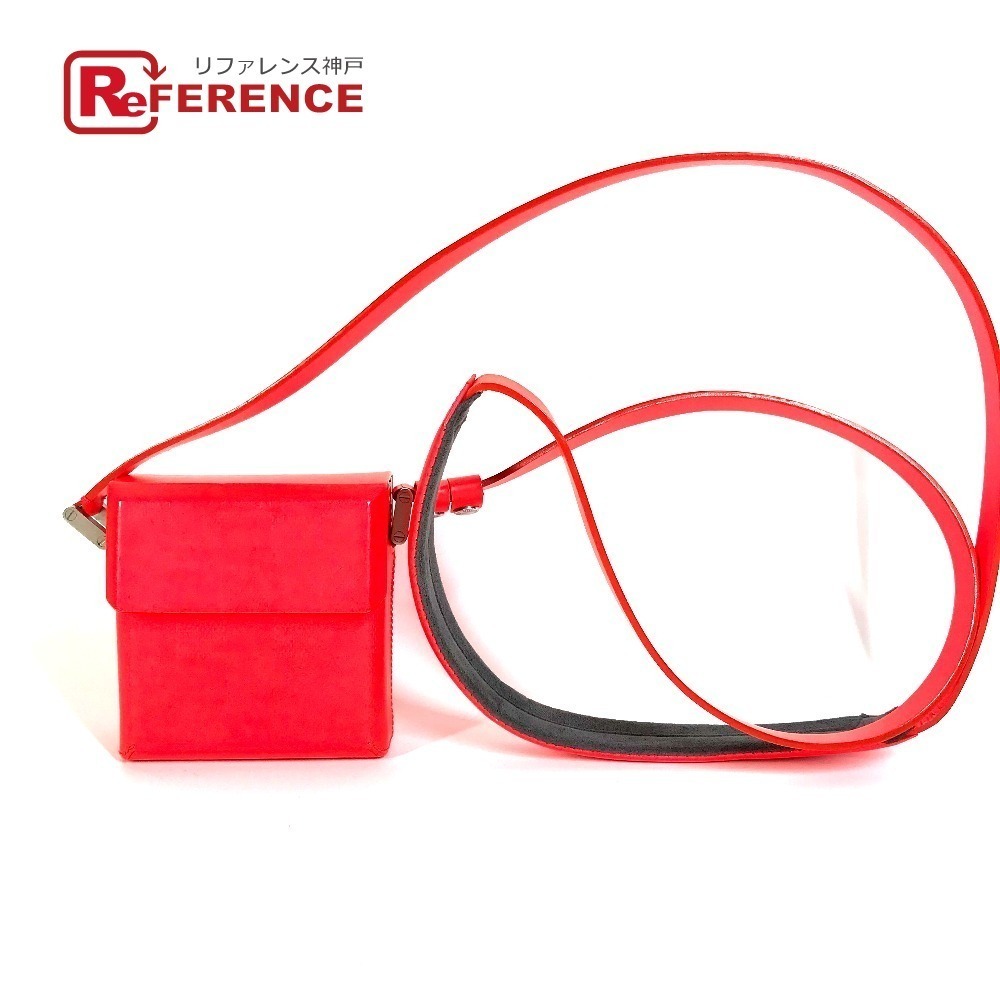 Louis Vuitton Glace Marty bag crossbody flap shoulder leather coral red